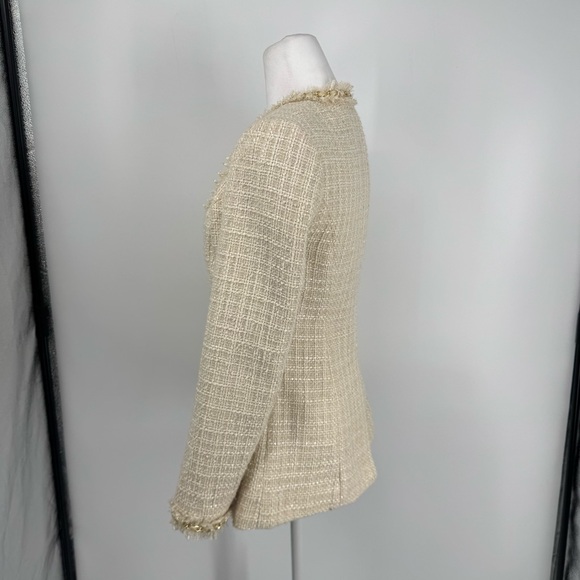 Boston Proper The Gabrielle Jacket in Snow Cream - Picture 6 of 10